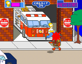The Simpsons (2 Players Asia) Screenshot 1